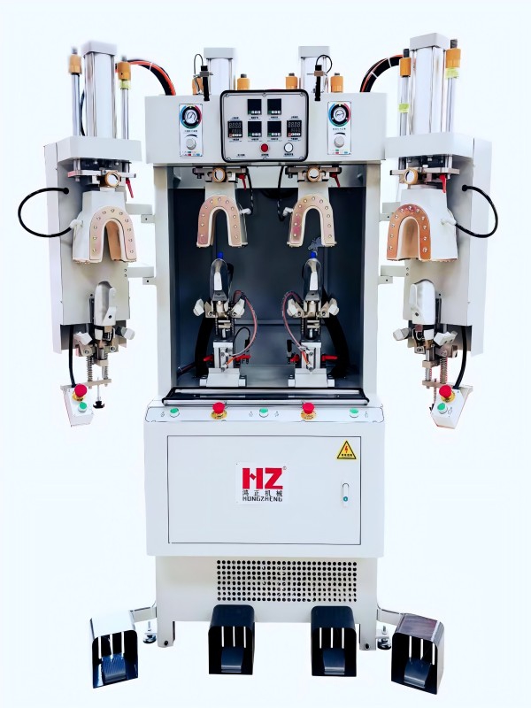HZ-76-2C2H Double Cold and Double Hot Heel Molding Machine（Airbag Version）