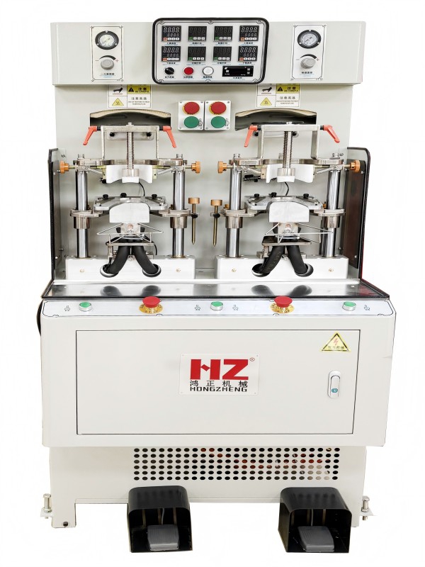HZ-681-2C2H Steam Double Cold and Double Hot Shoe Toe Cap Molding Machine